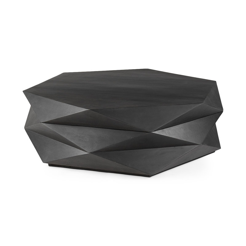 Table basse 48 po, Noir