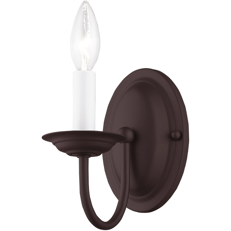 Kath Flush Mounted Sconce, Bronze