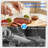 Kuisine 15-Piece High Carbon Stainless Steel Knife Block Set,Ivory ABS Handle Chef Knife Set,Built-In Sharpener Knife Holder,Steak Knife Set