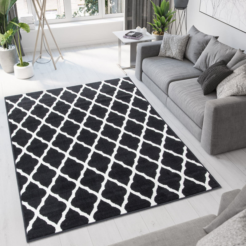 Fyffe Geometric Area Rug, Rectangle 160 x 230cm