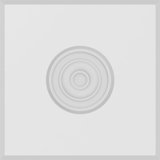 Standard Sedgwick Bullseye Rosette with Beveled Edge