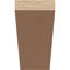 Queue de chevron Concord Woodgrain TimberThane, brun clair apprêté-88142062
