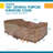 Outdoor Patio Dining Set Cover
