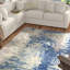 Tapis bleu foncé touffeté à la main Ratcliff-49871533