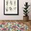 Tapis tressé Blossom Wave-403088355
