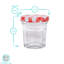 Argon Tableware Glass Jam Jars with Lids-119686915-119686916