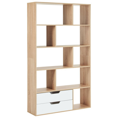 WADENA 185cm H x 110cm W Particle Board Bookcase