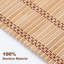 Store romain beige sans cordon filtrant la lumière en bambou-1693602831