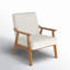 Brimer Upholstered Armchair-1376830343
