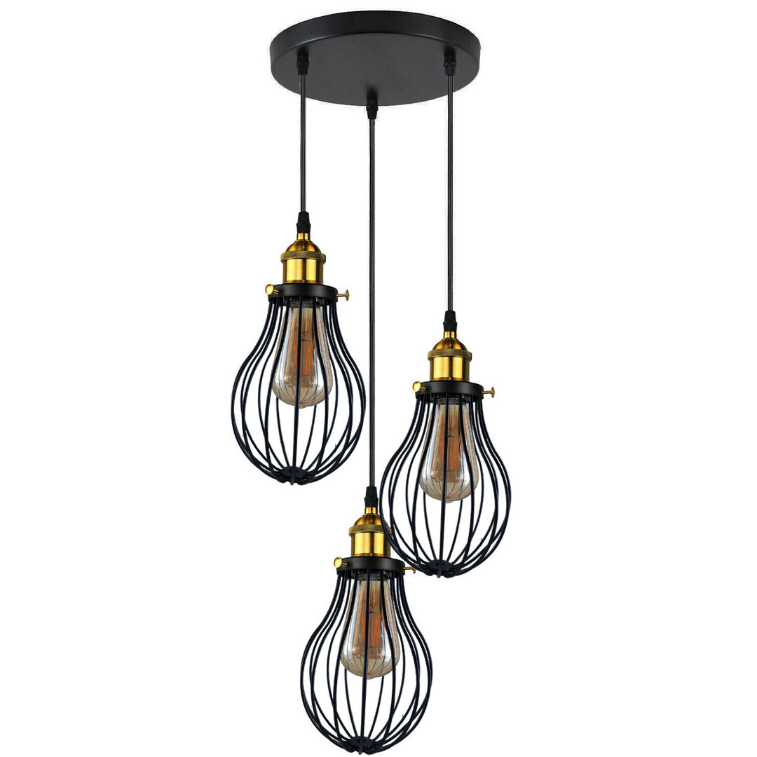 Prestonne 3-Light Cluster Geometric Pendant