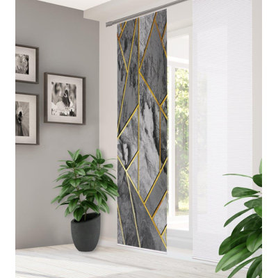 Semi Sheer Sliding Panel Single Panel