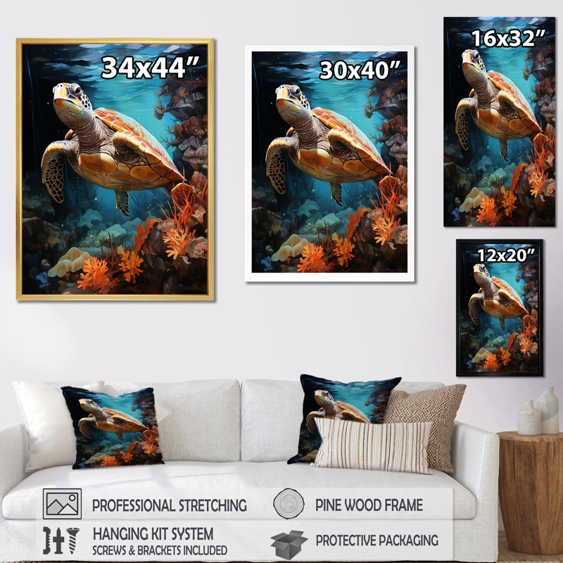 Reproduction d'art sur toile, H 32 po x l 24 po x P 1 po, Cadre flottant blanc