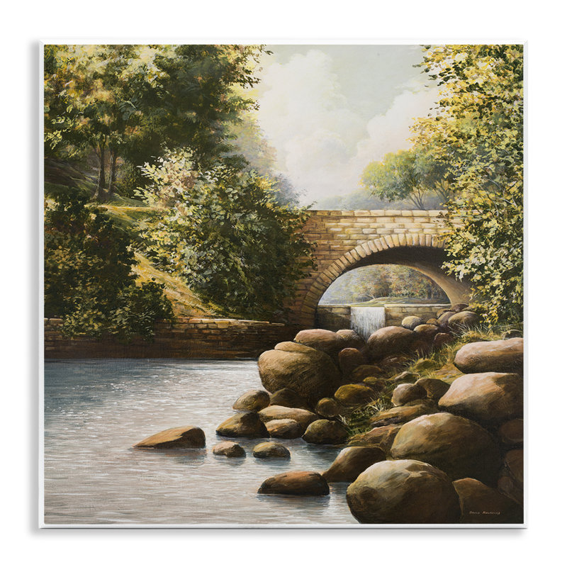 «Grant Park Bridge over River River», art par BRUCE NAWROCKE