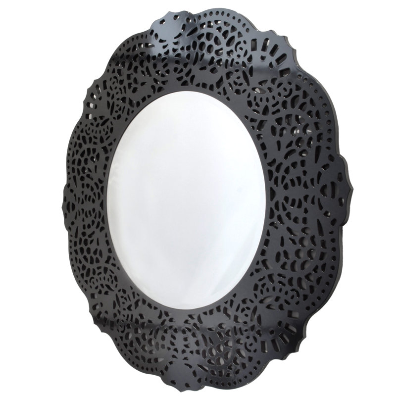 Adel Wood Flat Wall Mirror