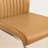 Loren Luxury Faux Leather Breakfast Bar Chairs - Upholstered Modern Design Chrome Legs-1449612180