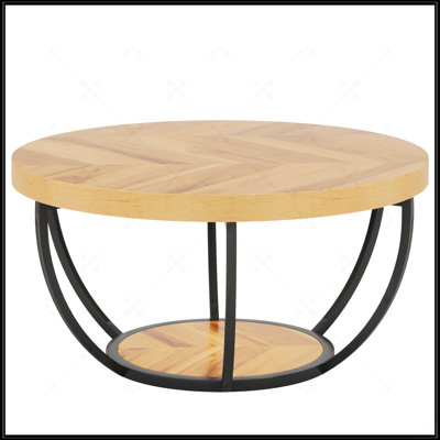 Table basse ronde