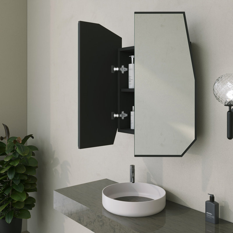 Armoire de salle de bain, Noir