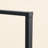Modern Rectangular Engineered Wood Dining Table, Black-48907801