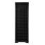 Armoire à chaussures moderne avec plusieurs rangements en noir 30 Console - Noir, élégant pour la chambre à coucher, utilisation dans le couloir-1836305548