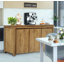 Buffet teck 3 portes recyclé Leisa