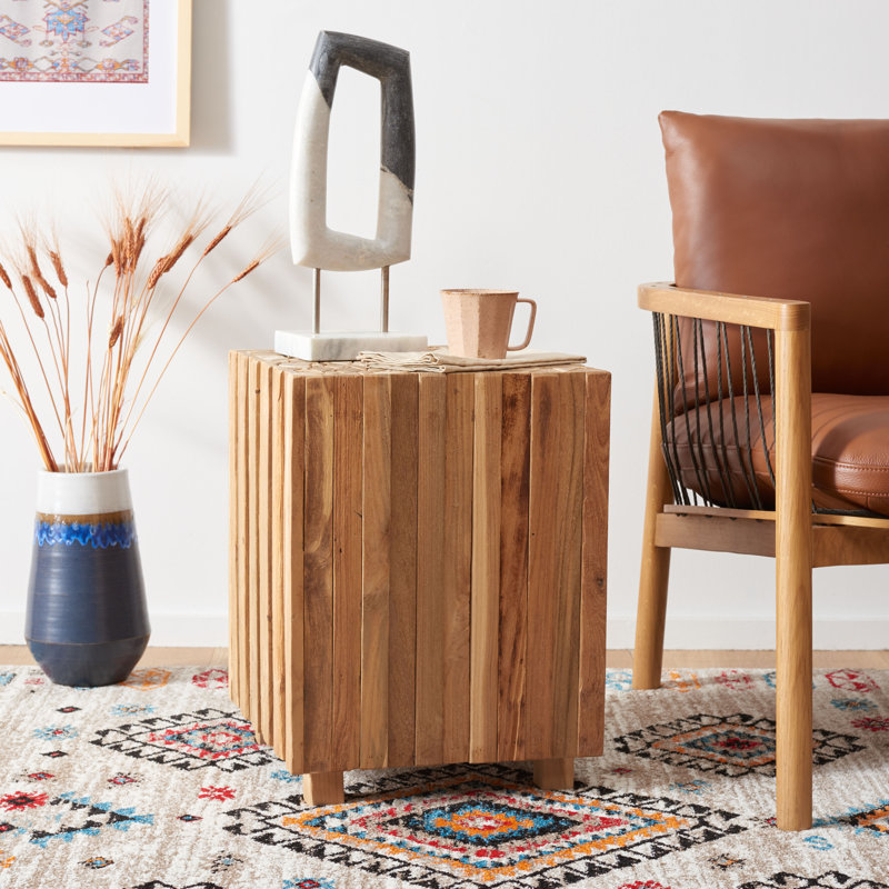 Table de bout en bois massif Elior