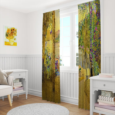 Semi Sheer Curtain Pair