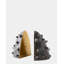 Biomorphic Bookends-Bronze/Brass