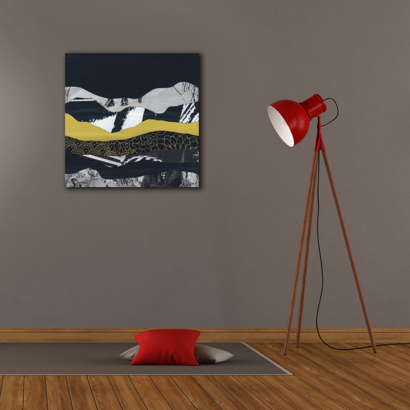  «Mountain Series 149» par Lorelle Rau, art mural sur toile, 26 po x 26 po, H 26 po x l 26 po