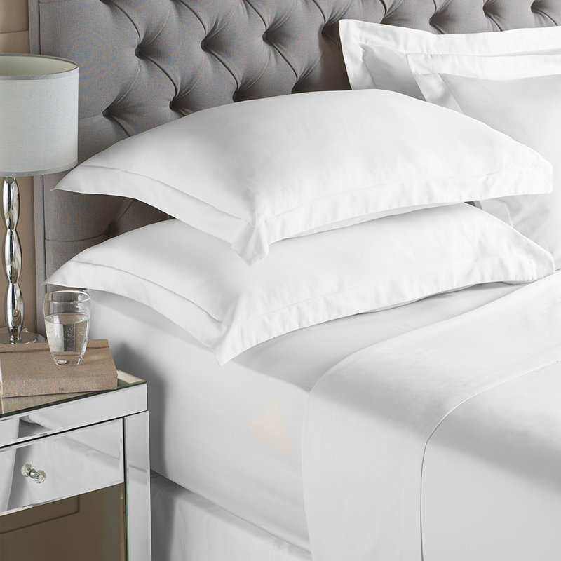 Percale Fitted Sheet, Super Kingsize