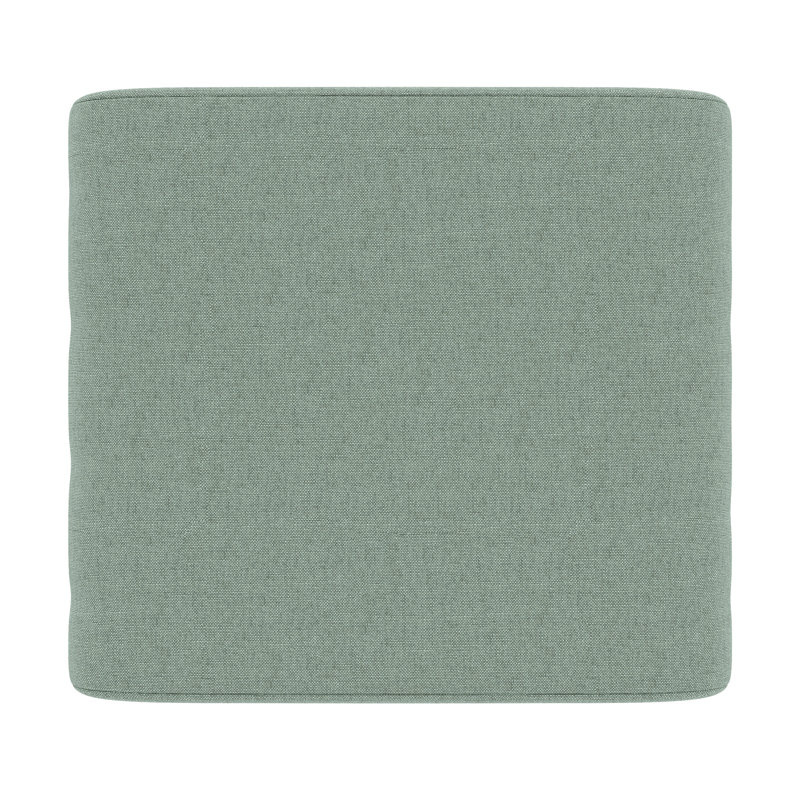 Sunbrella® Outdoor Ottoman Cushion, Canvas Spa Sunbrella® Canvas, 4" H x 22" W x 20" D