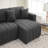 Wool Right Facing Sectional Sofa With Chaise