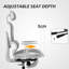 Mesh Office Chair with Headrest-1788248443