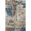 Tapis abstrait beige / bleu Sedef-309852222