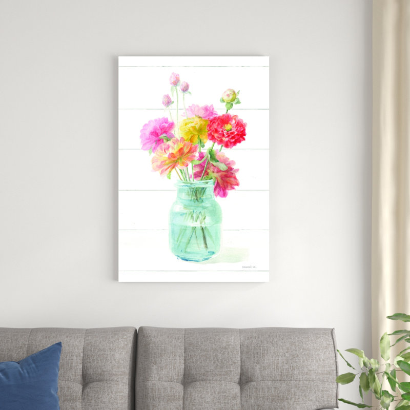 " Homegrown Summer III ", 24" H x 36" W x 1.25" D