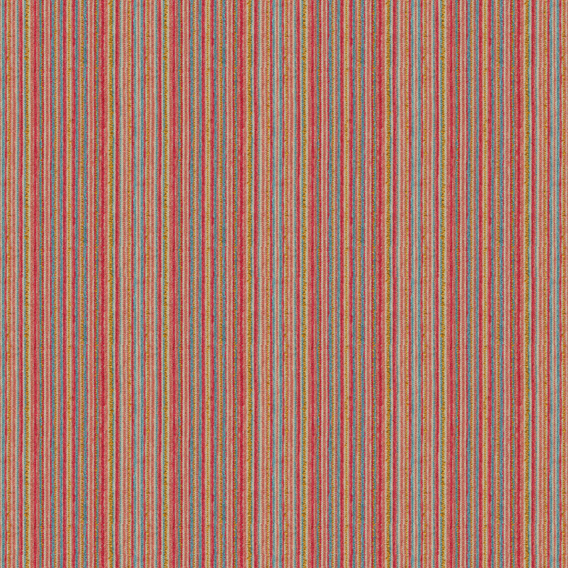 Guaranteed in Stock Rayon and Polyester Fabric, Blue / White / Pink