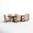 Barlow Extendable Double Pedestal Dining Set-1695278307