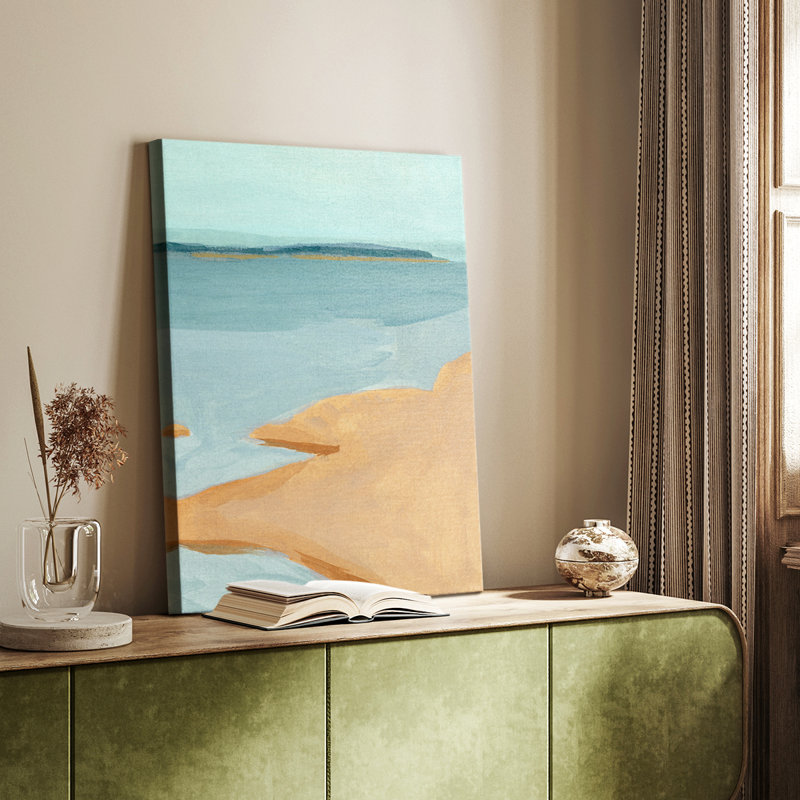 «Out on the Sandbar III» - galerie sur mesure Cavas, H 48 po x l 32 po