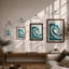 Wave In Motion Coastal - Print-1071952497-1071952509