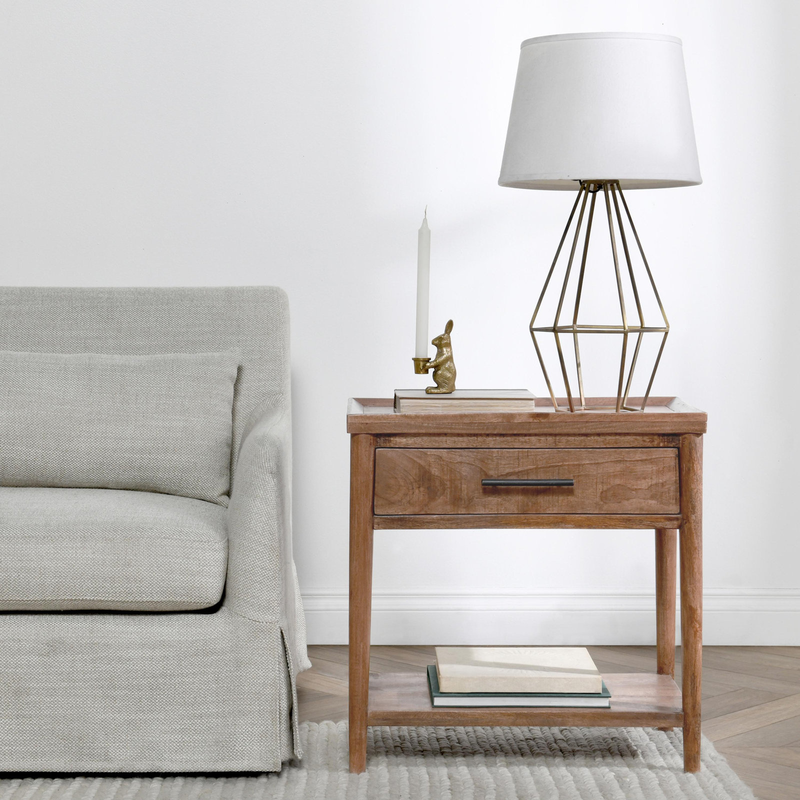 Marek End Table with Storage