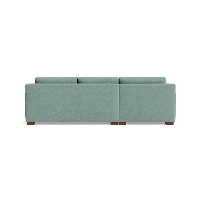 Catalina Chaise Sectional, Performance Weave - Spa, Left Hand Facing