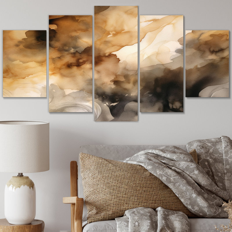 Ciah - Abstract Canvas Print - 5 Panels