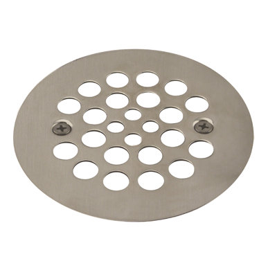 Couvercle de drain de douche en laiton 4-1 / 4 "de diamètre extérieur