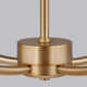 Andrea 5 Light Metal Dimmable Chandelier