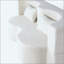 Canapé-lit 2-en-1 pliable, canapé-lit convertible sans dossier pliable, canapé-lit en mousse à mémoire de forme et rembourrage en fausse fourrure avec 2 coussins pour le salon