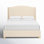 Lit plateforme tapissier Allis
