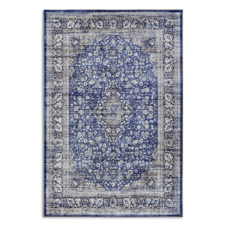 Aurora Oriental Machine Woven Area Rug