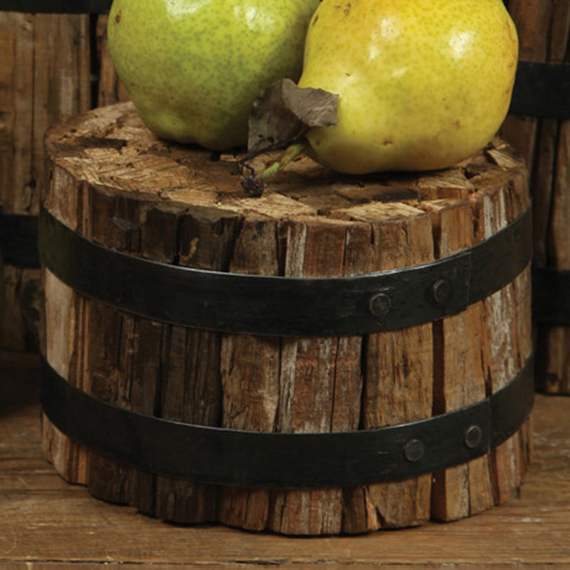 Beil Rustic Wood Bundle Sculpture, 5" H x 8" W x 8" D