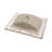 White Rectangular Single Vanity Top, 24"X18", 1 Faucet Hole, Overflow (Sink Only) | Gift Idea