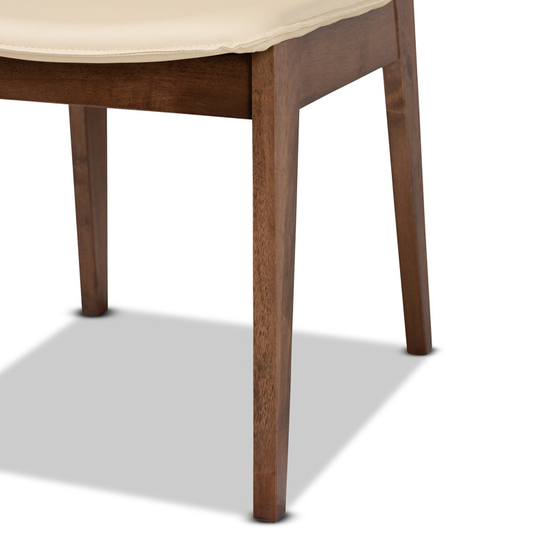 Chaise de salle à manger 2 pièces Charmica, Beige