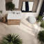 Meuble-lavabo et lavabo Modern 36